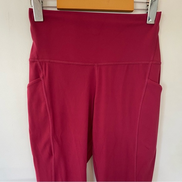 Lululemon Athletica Berry High-Waisted Leggings Size 10 - Picture 2 of 8